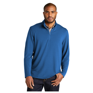 K825 Microterry ¼ zip pullover