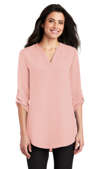ITEM: LW701 Port Authority ® Women's 3/4-Sleeve Tunic Blouse - Image 4