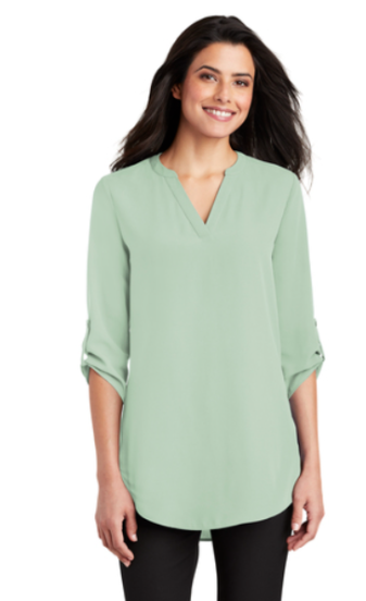 ITEM: LW701 Port Authority ® Women's 3/4-Sleeve Tunic Blouse - Image 5