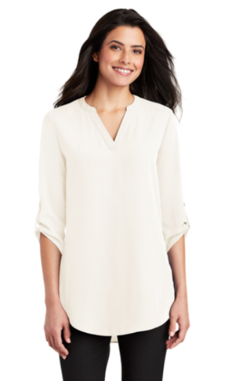 ITEM: LW701 Port Authority ® Women's 3/4-Sleeve Tunic Blouse - Image 6