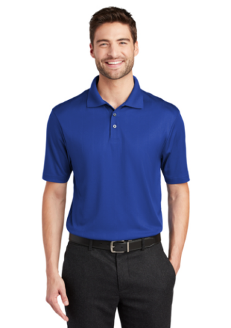 K528 Port Authority Performance Fine Jacquard Polo - Image 3
