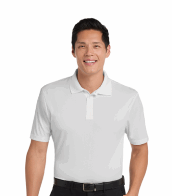K528 Port Authority Performance Fine Jacquard Polo