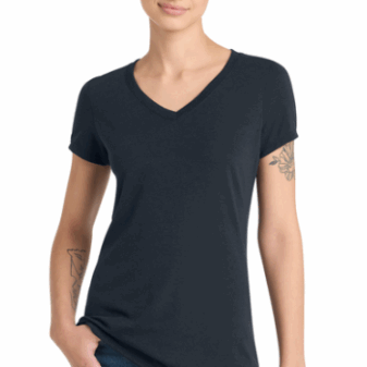 DM1350L Sale District Women’s Perfect Tri V-Neck Tee