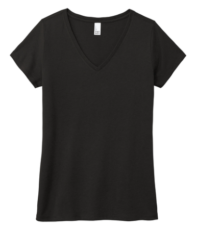 DM1350L Sale District Women’s Perfect Tri V-Neck Tee - Image 2