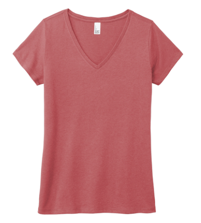 DM1350L Sale District Women’s Perfect Tri V-Neck Tee - Image 3