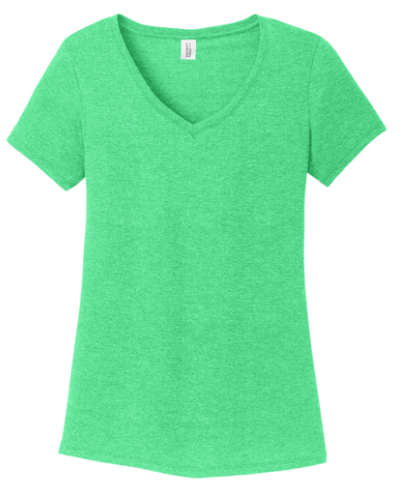 DM1350L Sale District Women’s Perfect Tri V-Neck Tee - Image 4