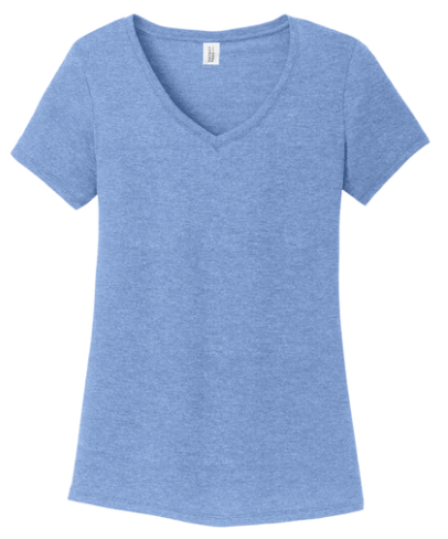 DM1350L Sale District Women’s Perfect Tri V-Neck Tee - Image 6