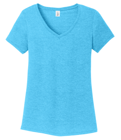 DM1350L Sale District Women’s Perfect Tri V-Neck Tee - Image 9