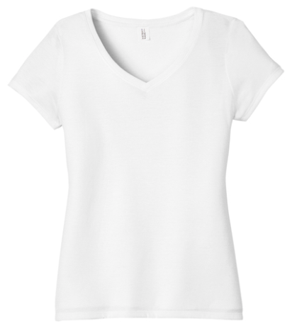 DM1350L Sale District Women’s Perfect Tri V-Neck Tee - Image 7
