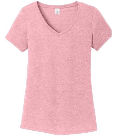 DM1350L Sale District Women’s Perfect Tri V-Neck Tee - Image 8