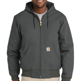 CT106677 - Carhartt Quilted-Flannel-Lined Duck Active Jac