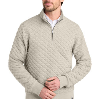 ITEM: BB18212 Brooks Brothers Diamond Quilt ¼ zip
